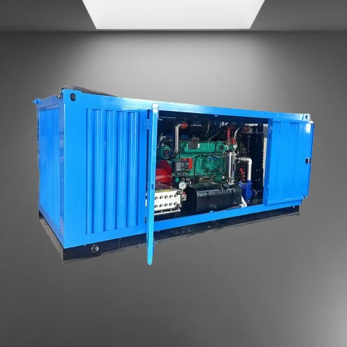 Equipamento de hidrojateamento para limpeza industrial
