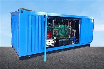Equipamento de jato de alta pressão para limpeza de condensadores