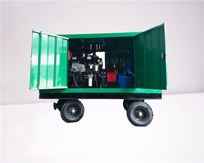 Equipamento de limpeza de linha de esgoto com jato de água de alta pressão